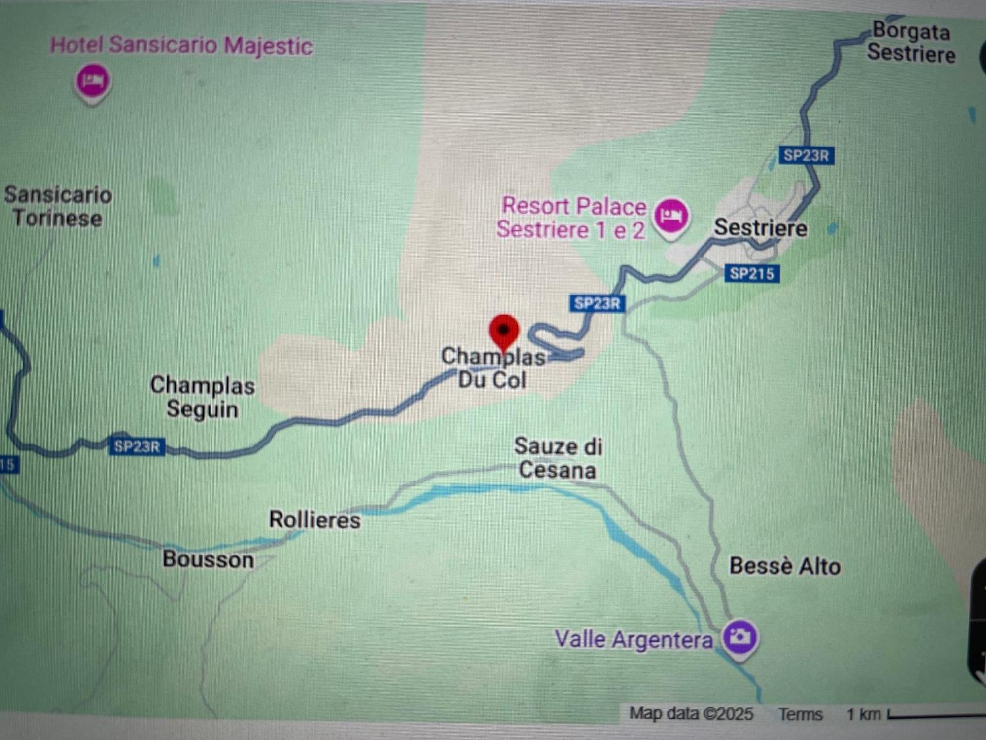 Il Fraitevino Hotel Bed & Breakfast Colle Colle Sestriere Екстериор снимка