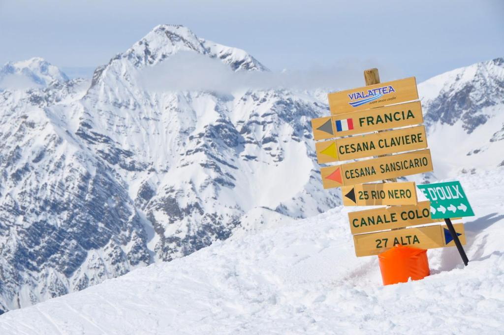 Il Fraitevino Hotel Bed & Breakfast Colle Colle Sestriere Екстериор снимка